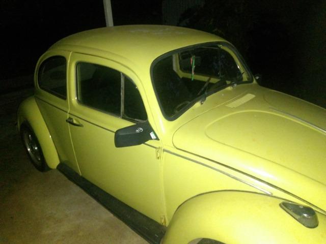 Fusca amarelo 1977