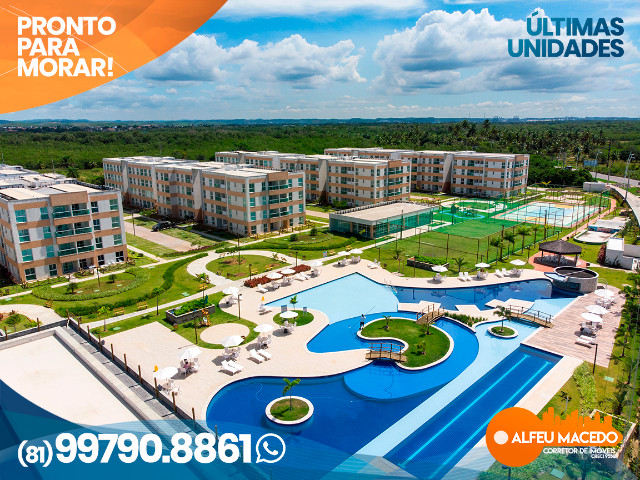 Apartamento de 1 quarto no Muro Alto Condomínio Clube em Porto de Galinhas - Foto 2