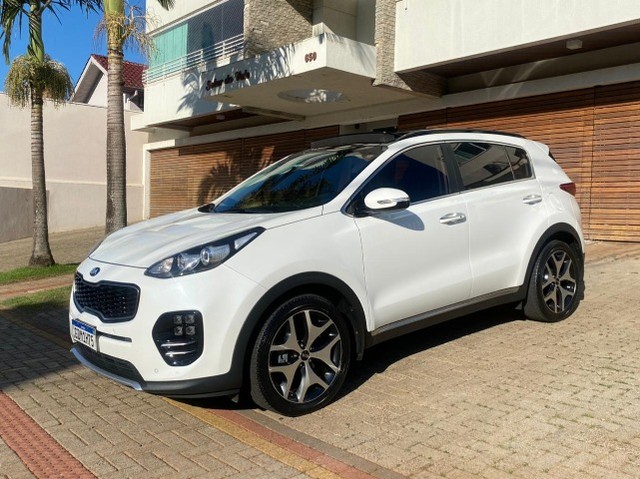 SPORTAGE EX TOP DE LINHA BRANCO PEROLA IMPECÁVEL
