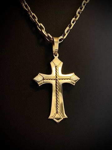 Pingente em Ouro 18K 750 14 gramas - Foto 4