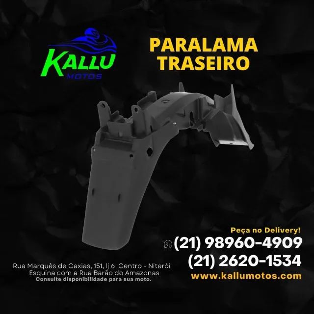 Paralama Traseiro Xre 190 