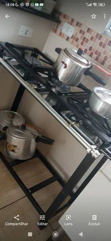 Fogão triplo buffet - Utilidades domésticas - Vila Nova Cumbica
