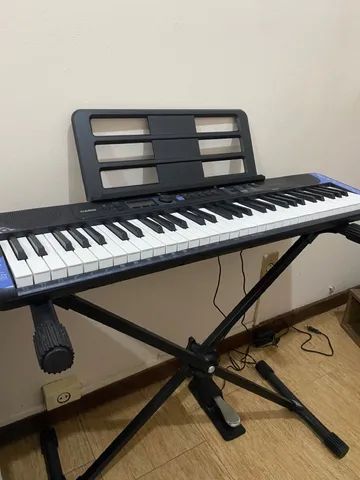 Teclado Casio Tone Completo Com Pedal e pedestal