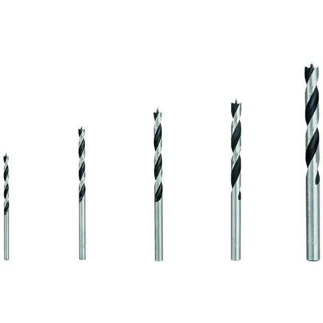 Jogo de Brocas 3 Pontas para Madeira 3 a 8mm 5 Peças Irwin 1865316 - Foto 2