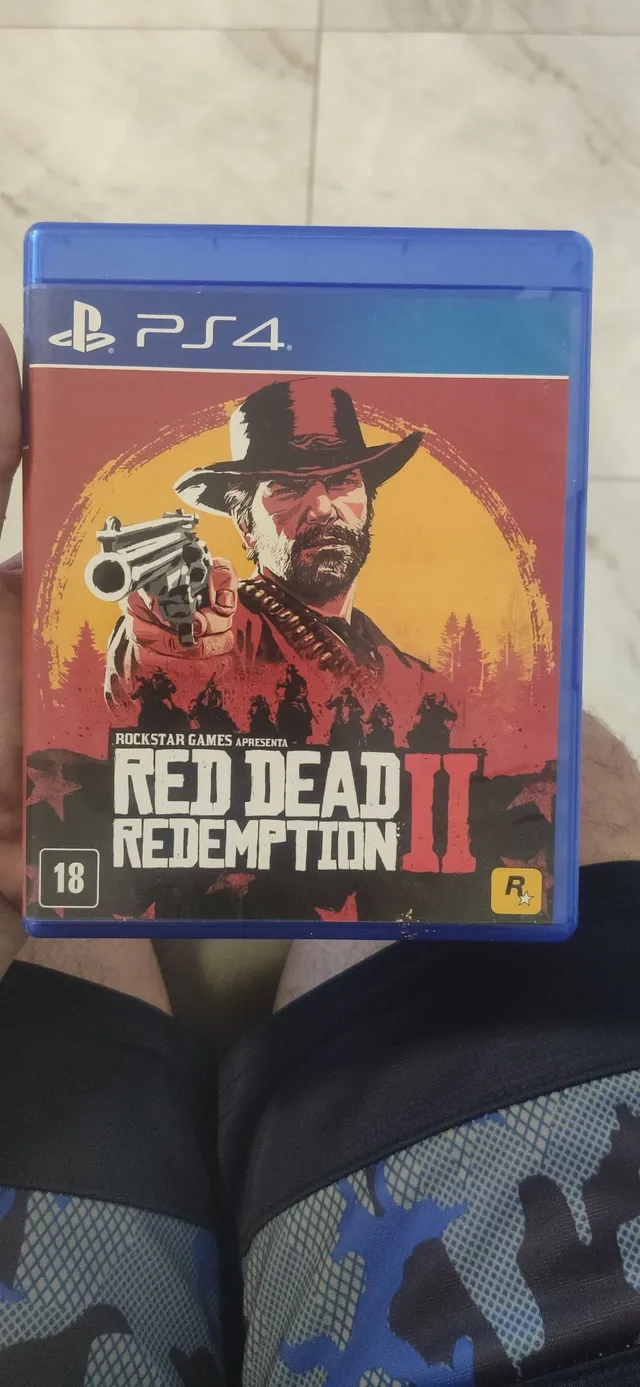 Jogo Red Dead Redemption 2 Ps4 Disco Fisico Novo Br Original