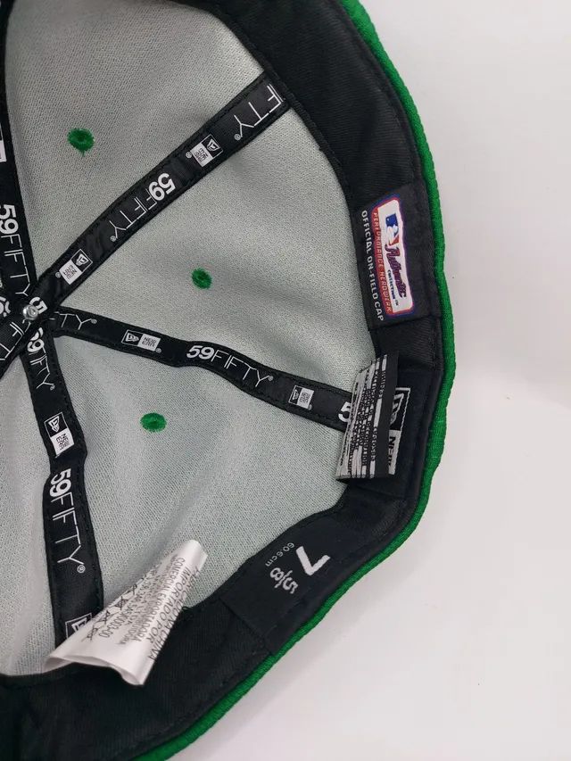 Boné Boston Red Sox verde - New era - 59fifty - Baseball - Foto 6