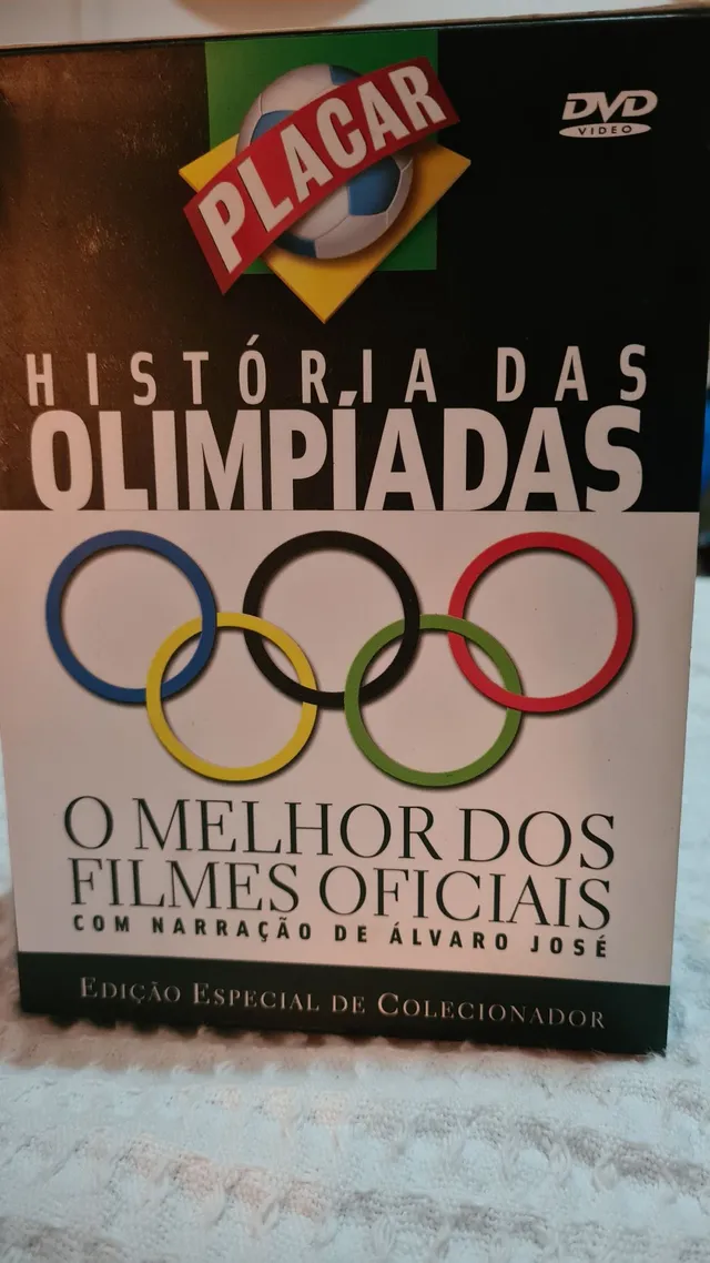 Box DVDs A História das Olimpiadas