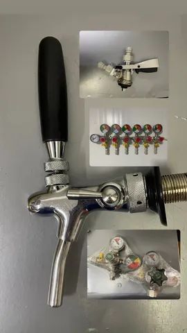 11 Kits completos Chopeira torneiras para chope manifolds extratoras