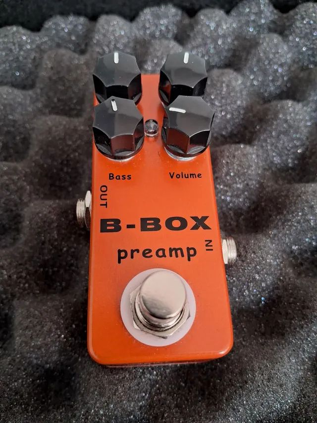 Pedal Mosky B-Box preamp - Equipamentos e Acessórios de Som