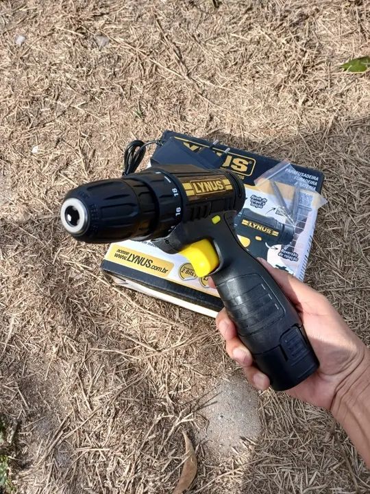 Parafusadeira lynus tipo palito nova mega barato - Foto 2