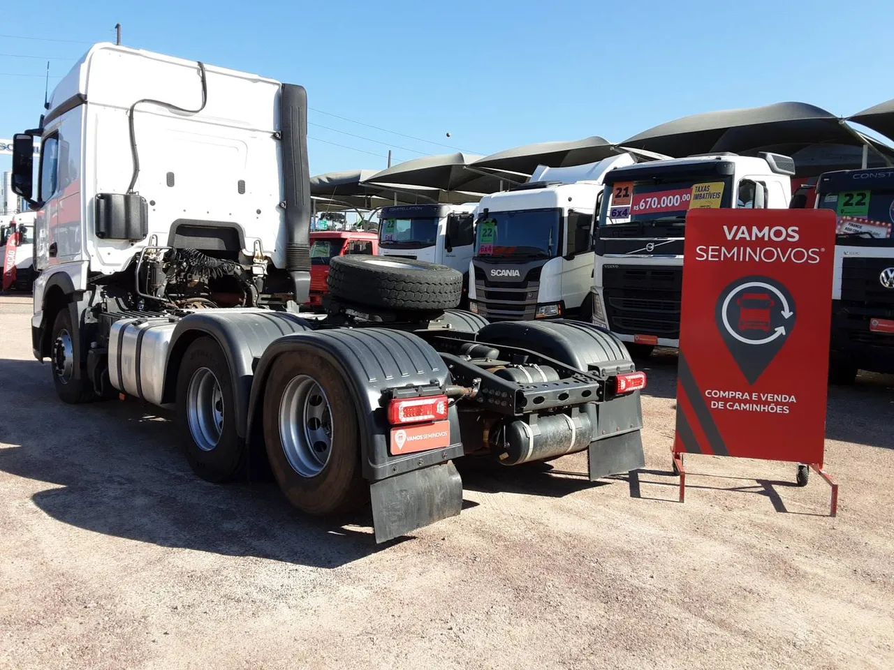 Mercedes-Benz Actros 2548/36 LS 6x2 2021/2021 - Foto 4