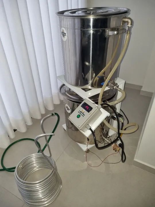 Kit panela / caldeirão cerveja 70L automatizada