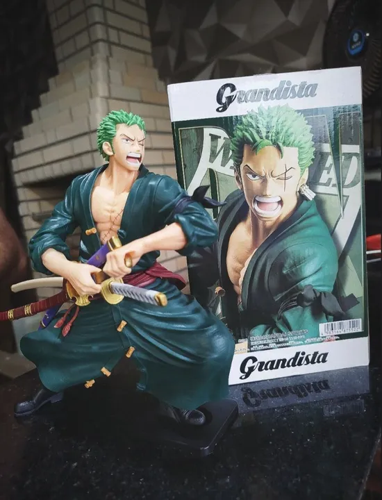 Action figure Zoro grandista bampresto one piece