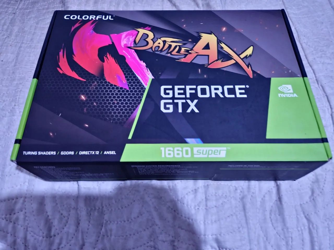Placa de vídeo 1660 super 