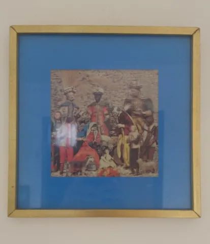 Quadro antigo Menino Jesus