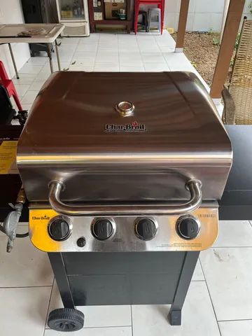 Churrasqueira G s Char Broil Com 4 Queimadores Modelo