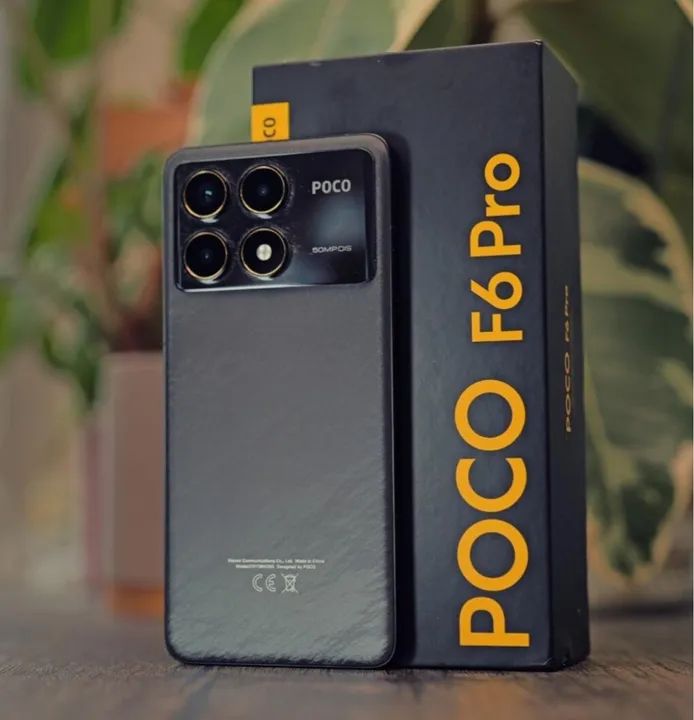 Poco F6 Pro 5G 12ram 256Gb - Black - Celulares e Smartphones