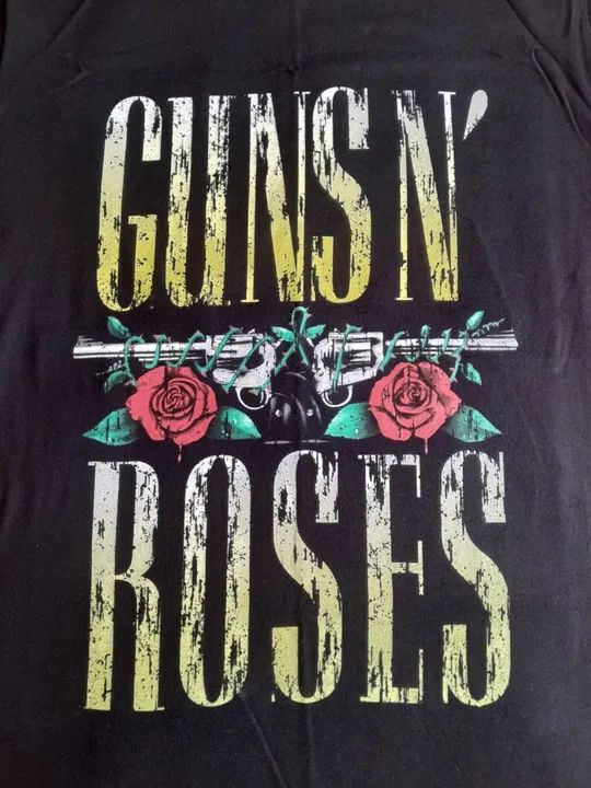 Camiseta Guns N' Roses da Fatum Tam. M (Nova) - Foto 2