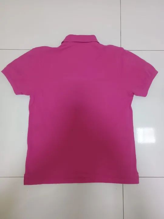 Camiseta Polo Mr. Kitsch Rosa - Foto 2