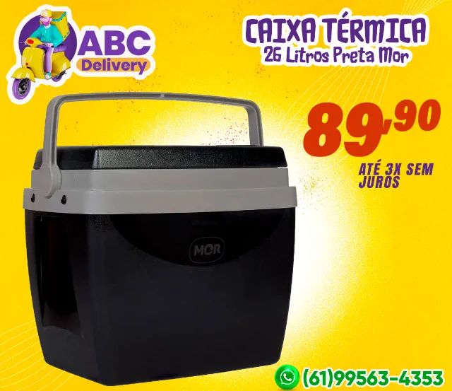 Caixa Preta Térmica 26 Litros Mor - Foto 2