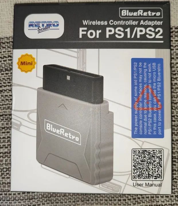 PlayStation 2. Adaptador Wireless para Controle PS1/PS2 - BlueRetro ...