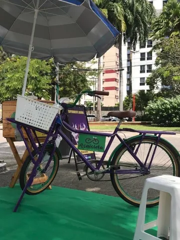 Bicicleta para vender doces