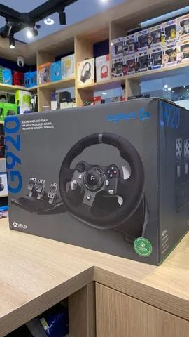 Volante Gamer Logitech G920 Driving Force P/ Xbox Novo | Até 12x Sem Juros | Curitiba 