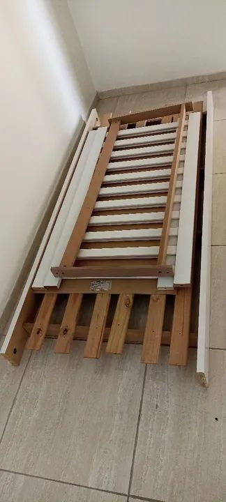 Berço Carolina Baby Multifuncional Americano Branco - Foto 4