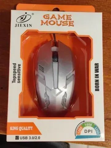 Mouse básico. Especificações numa das imagens. Mouse USB 1000dpi