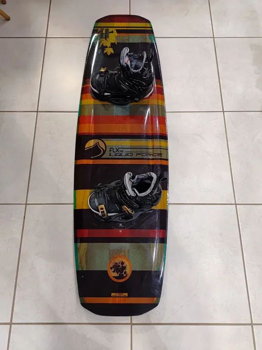 Kit wakeboard prancha e bota - Foto 2