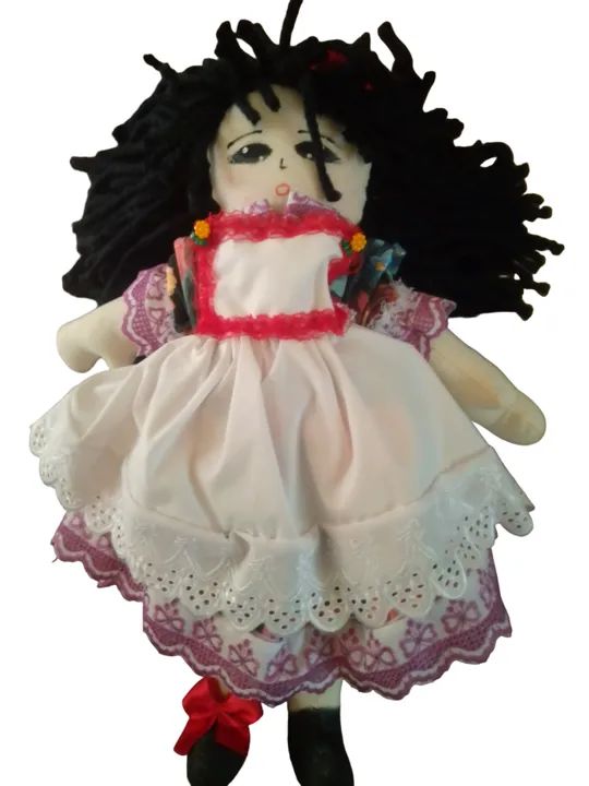 Boneca de Pano feito a mão GRANDE