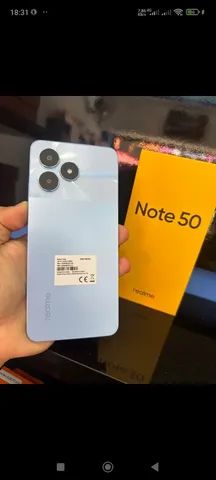 CELULAR REALME NOTE 50 128GB LACRADO COM 1 ANO DE GARANTIA 