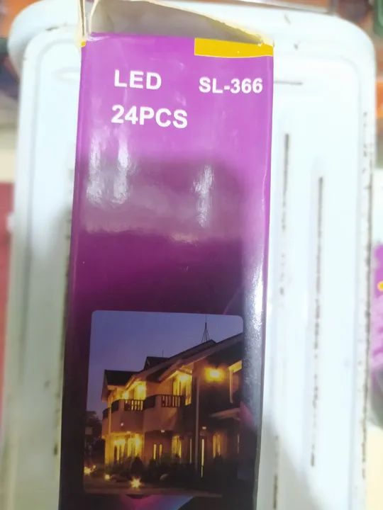 Luminária Solar Led com sensor  - Foto 3