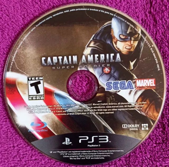 Capitão America original em perfeito estado de conservação.