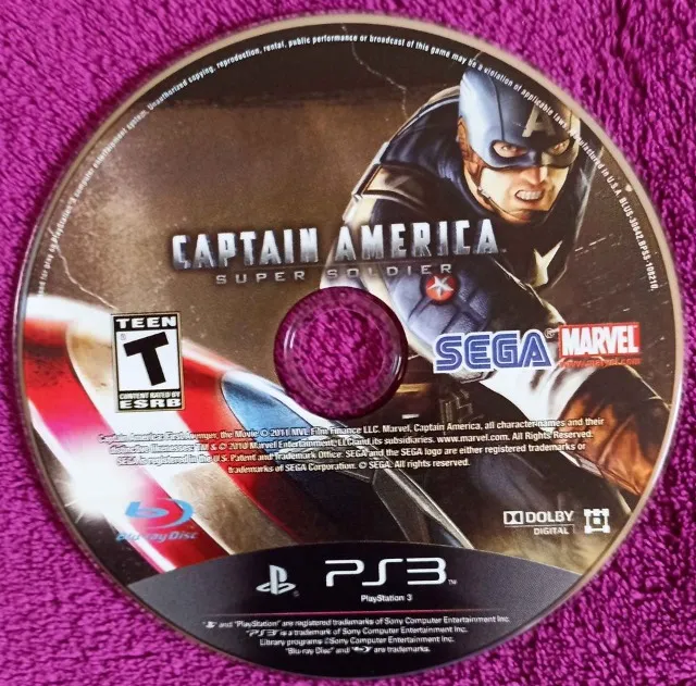 Capitão America original em perfeito estado de conservação.