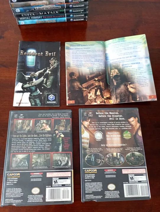 Nintendo game cube jogos resident evil  - Foto 3