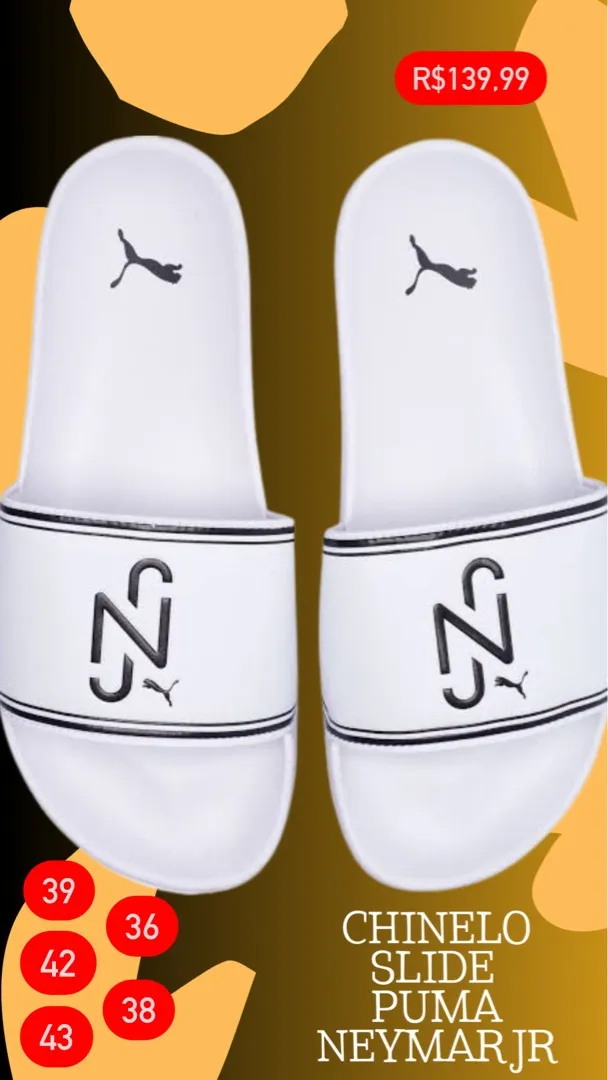 Chinelo Slide Puma Neymar Júnior