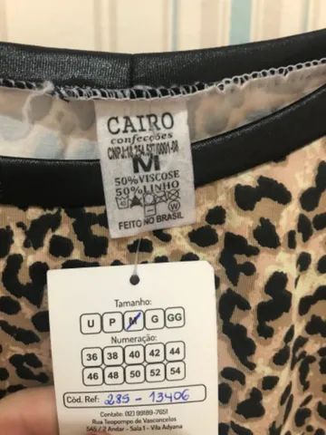 (Novo! / Tam: M) Vestido Estampa Onça  - Foto 3