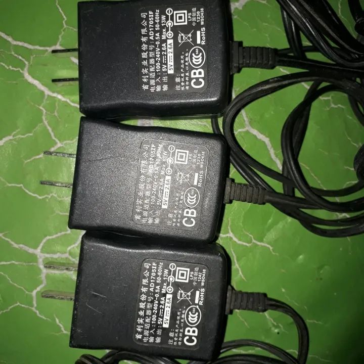 Carregadores de 5v 