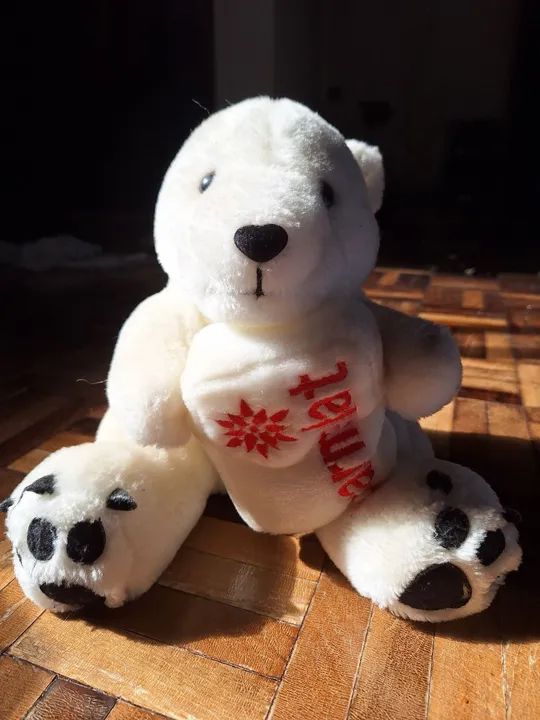 Urso Parmalat e almofadinha Parmalat 
