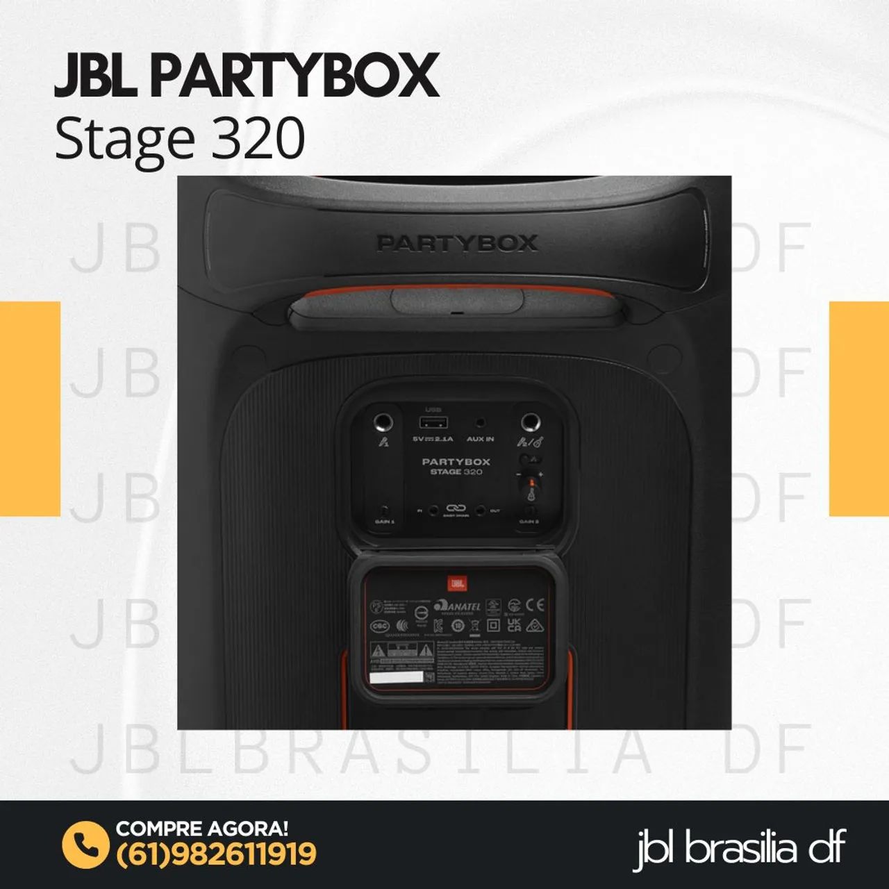 JBL PARTY BOX 320 | ORIGINAL - Foto 6