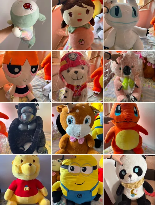 Pelúcias gigantes