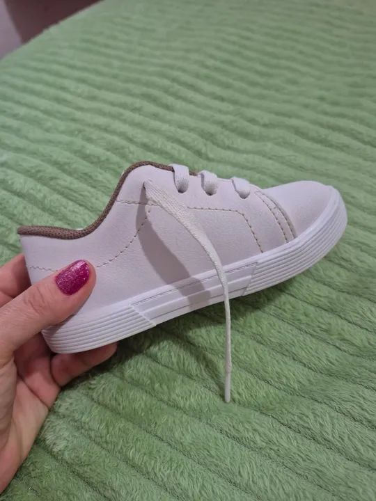 Tênis Infantil Branco - Foto 2