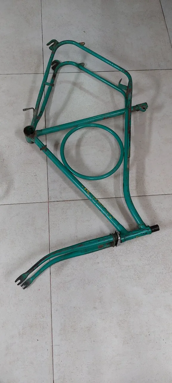 Quadro de bicicleta Monark antiga