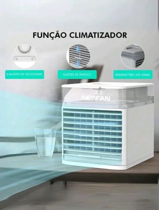 Climatizador de Ar Portátil - Refresque seu ambiente! - Foto 3
