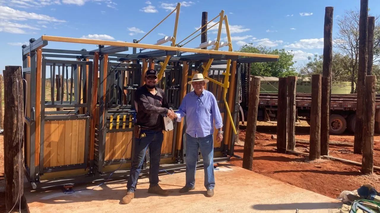 Tronco e balança eletrônica (BRETE)