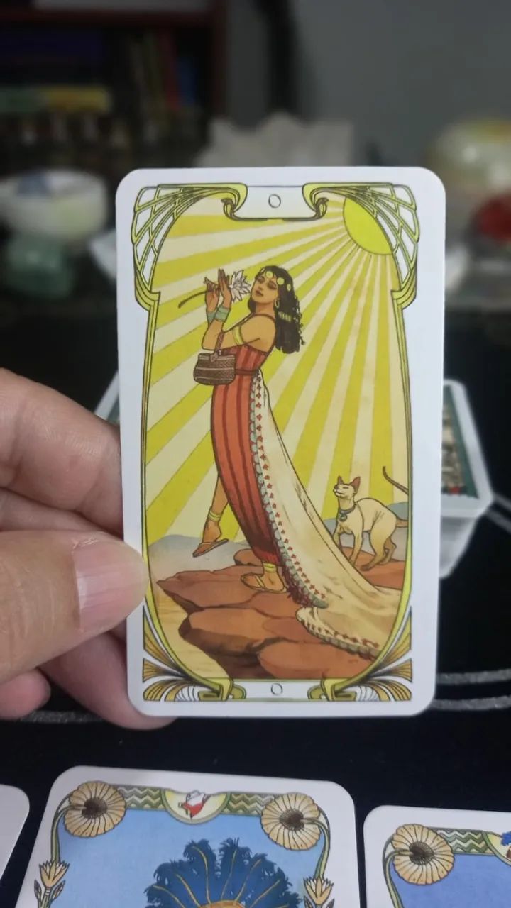 Baralho de Tarô Egyptian Art Nouveau - Foto 5