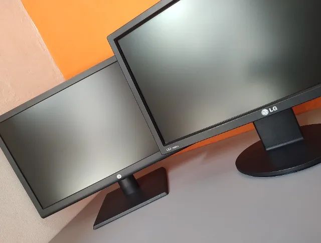 Monitor 19 Polegadas LG e HP Led com adaptador Hdmi - Foto 3