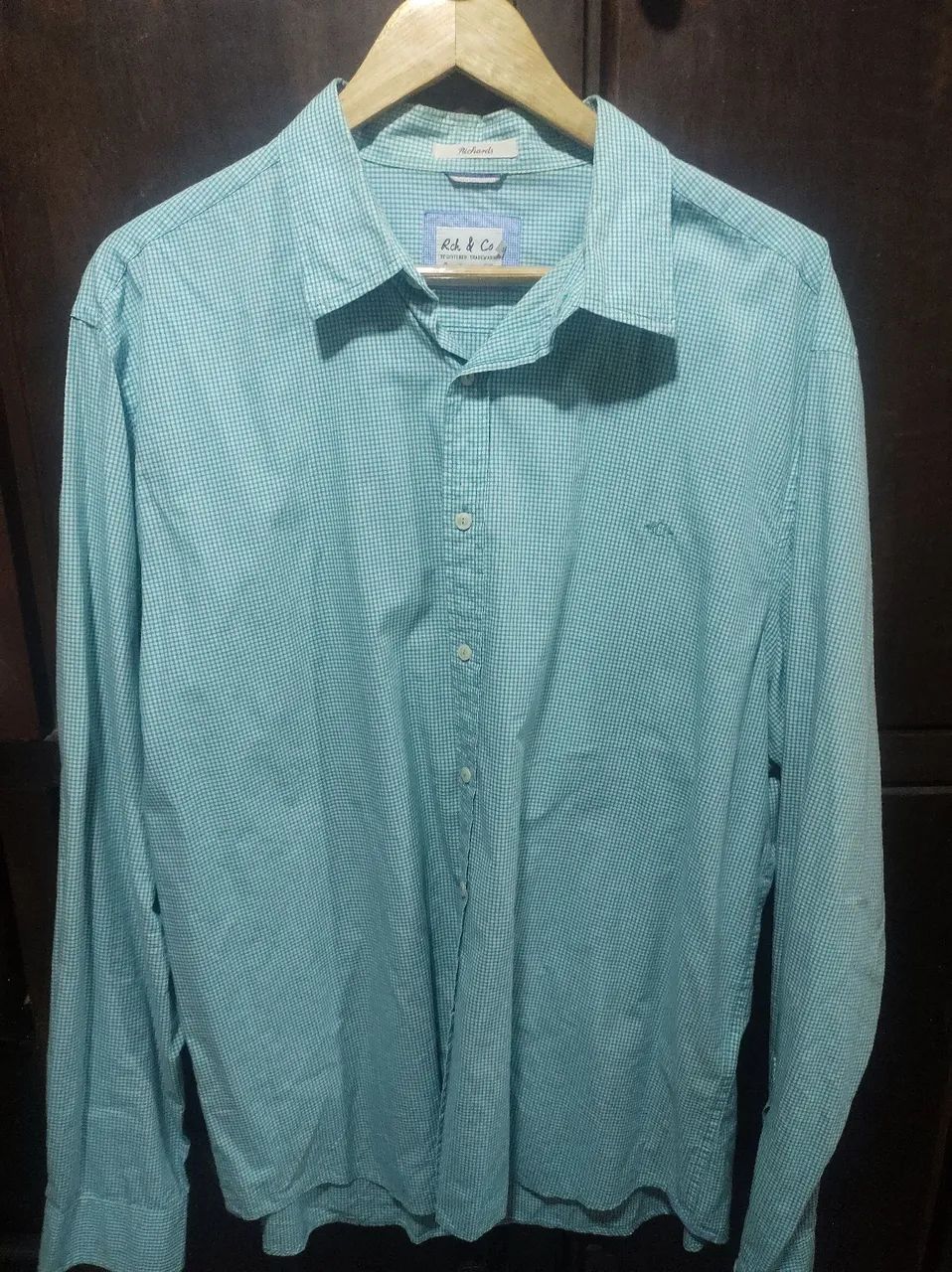 CAMISA RICHARDS MANGA LONGA TAM 5