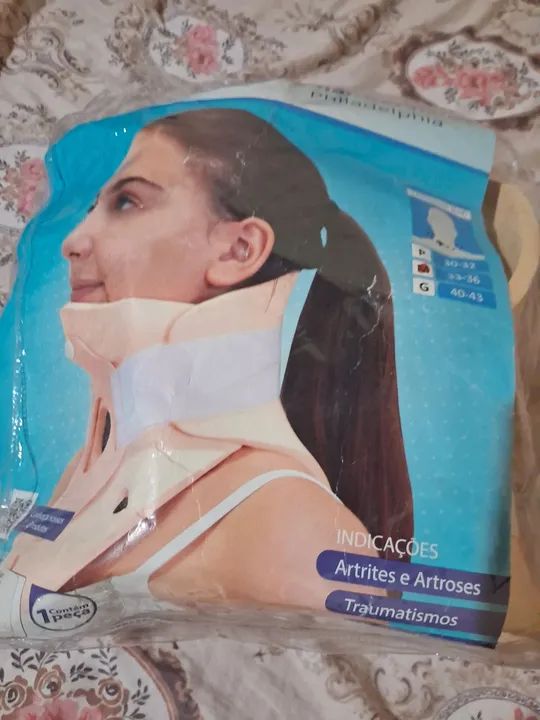 Colar Cervical Ortopédico-Tamanho M. 33-36